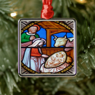 2023 Vintage Nativity Scene Ornament