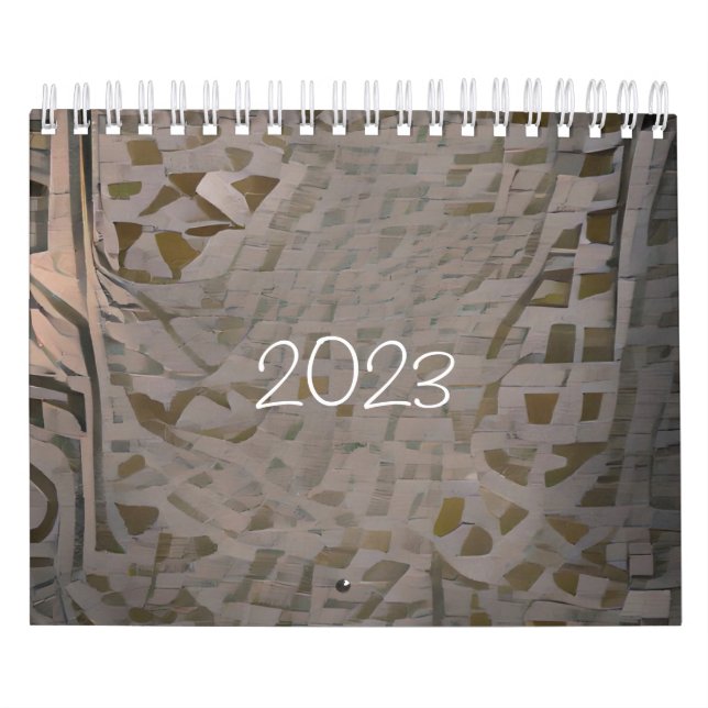 2023 Wylie Two Page SmallCalendar, White Calendar (Cover)
