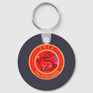 2023-Year of the Rabbit Design   Key Ring