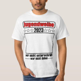 2023 youth consecration to be signed T-Shirt