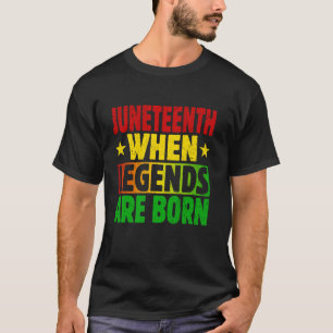 2024 19th Of June Birthday - June 19 Juneteenth Bi T-Shirt