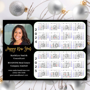 2024 2025 Calendar Corporate Photo Magnetic