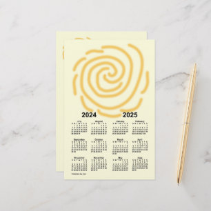 2024-2025 Sunny Days School Year Calendar by Janz Stationery