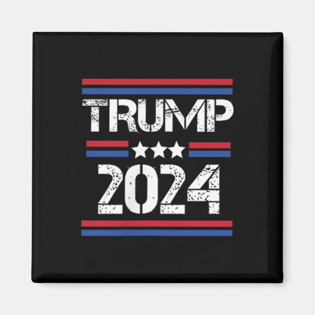 2024 2 Side I'm Voting Convicted Felon  Magnet (Front)