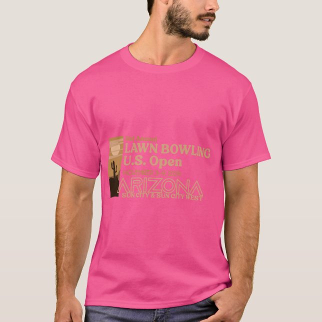 2024 51st Annual US Open Lawn Bowling T-Shirt (Front)