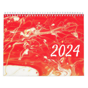 2024 Abstract Art Calendar