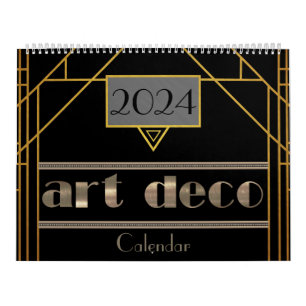 2024 Art Deco Calendar
