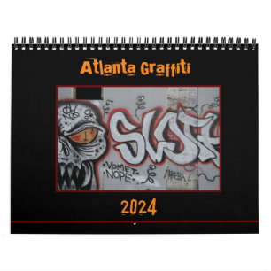 2024 Atlanta Graffiti Calendar