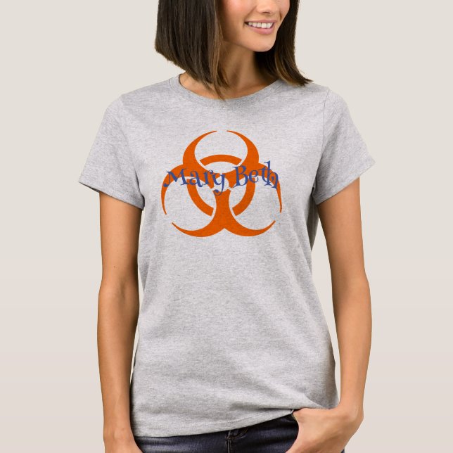 2024 Bio Hazard Symbol with Mary Beth T-Shirt (Front)