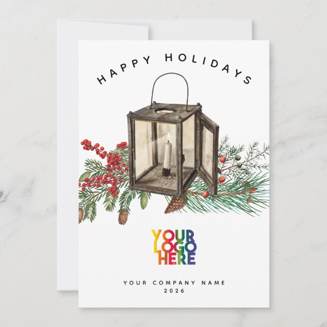 2024 Calendar Corporate Business Logo Christmas (Front)