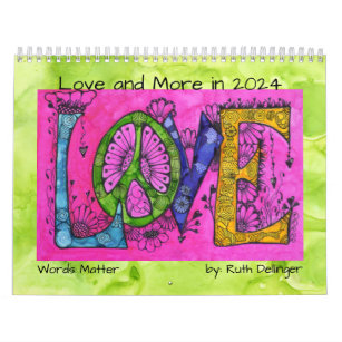 2024 Calendar, Love and More in 2024 Calendar