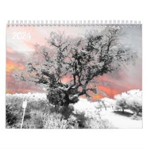 2024 Calendar Planner art and design 