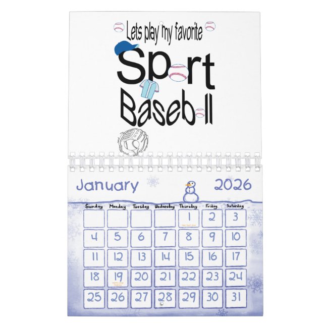 2024 Calendar Sports Football, Basketball, Soccer (Jan 2026)