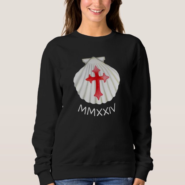 2024-CAMINO DE SANTIAGO PILGRIM CROSS SHELL SWEATSHIRT (Front)