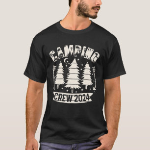 2024 Camping Crew  Family Camping Trip Group I Cam T-Shirt
