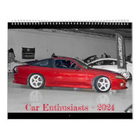 2024 Car Enthusiasts Calendar.