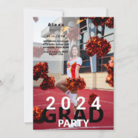 2024 Cheerleader Photo Graduation Party 