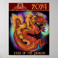 2024 Chinese Zodiac Year of the Dragon