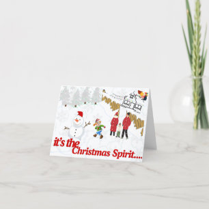 2024 Christmas Spirit Thank You Card