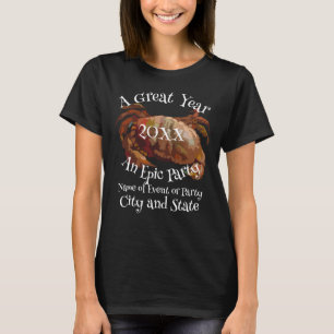 2024 Cocktail Wine Dinner Soiree Costume Theme T-Shirt