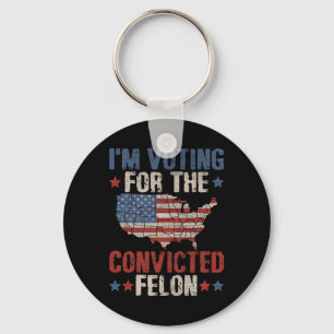 2024 Convicted Felon1 Key Ring
