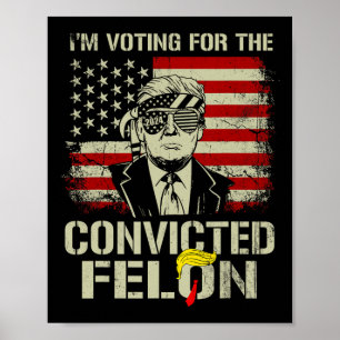 2024 Convicted Felon3 Poster