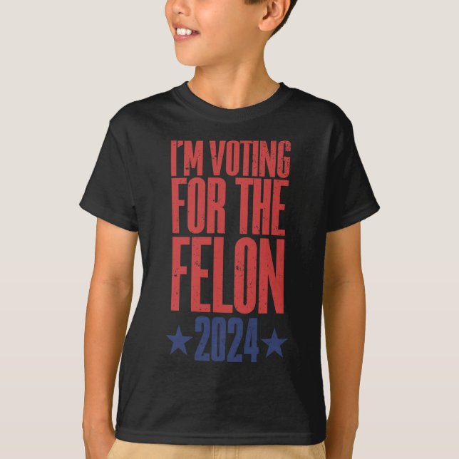 2024 Convicted Felon9  T-Shirt (Front)