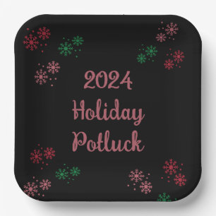 2024 Cookie Exchange  Paper Plate