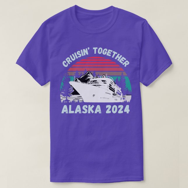 2024 Cruise Season Alaska TShirt (Design Front)