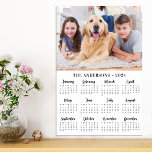 2024 Custom Photo 12 Month New Year Calendar Poster<br><div class="desc">2024 New Year Photo Calendar Poster - This custom calendar poster is perfect to highlight or circle special family dates, anniversaries, birthdays, and reunions. This large calendar is perfect for kids sporting events practice schedule, after school appointments, or family fun game dates. Personalise these full year photo calendar posters with...</div>
