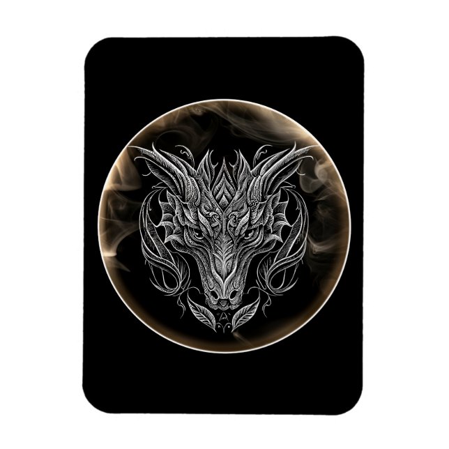 2024, Dragon Year Flexible Photo Magnet (Vertical)
