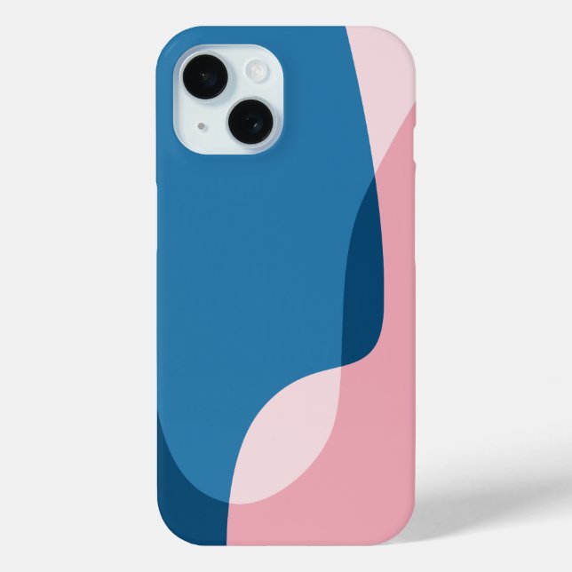 2024 Edition Pink and Blue Case-Mate iPhone Case (Back)