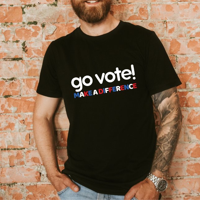 2024 Elections Democrats and Republicans Go Vote T-Shirt (Creator Uploaded)