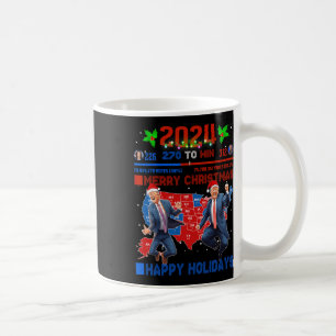 2024 Electoral Map Merry Christmas Trump Landslide Coffee Mug