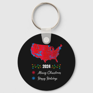 2024 Electoral Map Merry Christmas Trump New Presi Key Ring