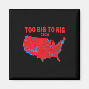 2024 Electoral Map Trump 312 Red Election Map Too  Magnet