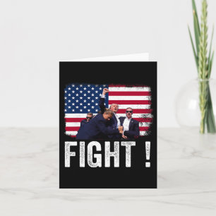 2024 Fight For Men Women Vote Trump 2024 Card