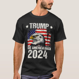 2024 Flag Take America Back Men Women Trump 2024 T-Shirt