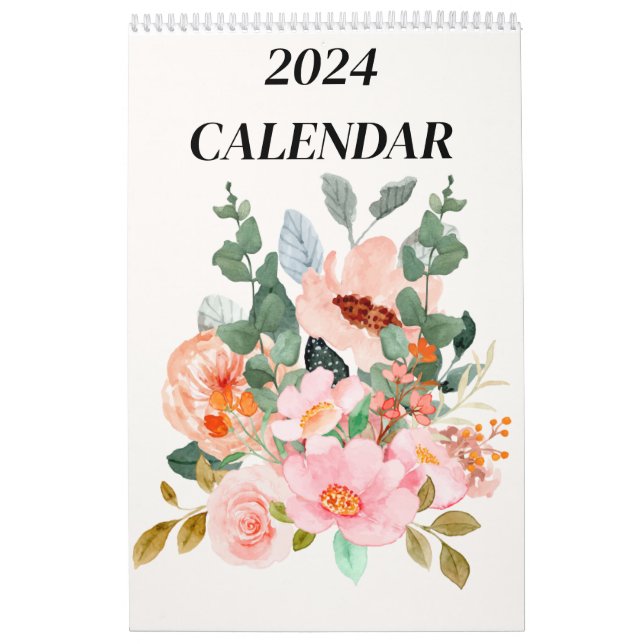 2024 Floral Calendar (Cover)