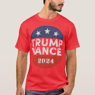 2024 For Retro Button Election T-Shirt