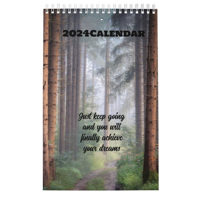 2024 four seasons forest calendar (Cover)