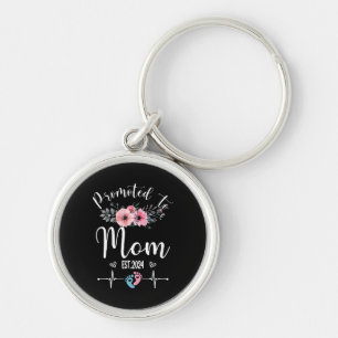  2024 Funny With Floral Mother Day Key Ring