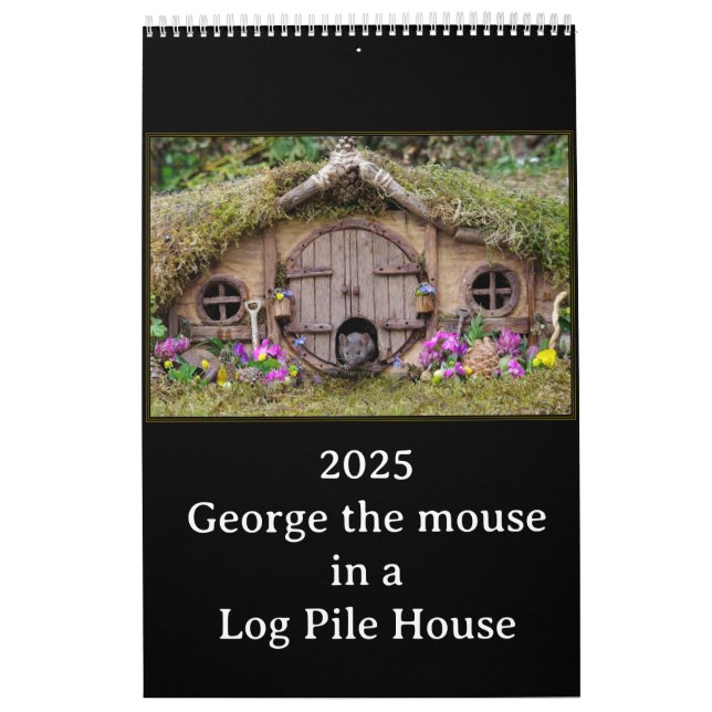 -2024- George the mouse - mouse village calendar  (Cover)