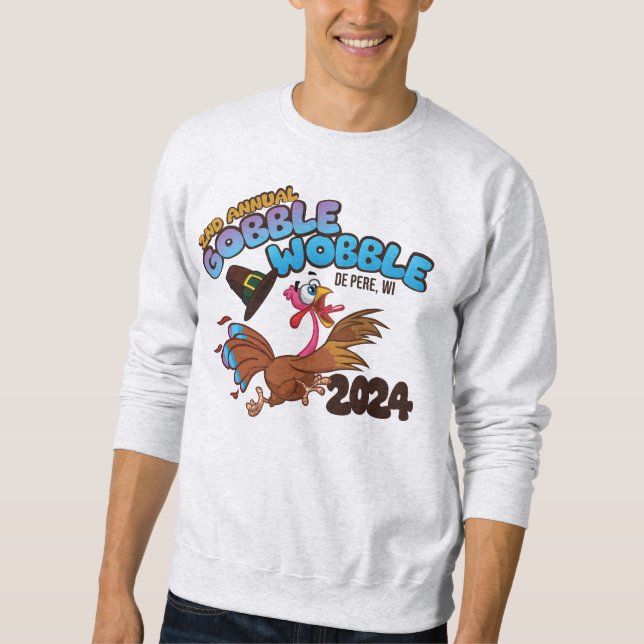2024 Gobble Wobble Crew Sweatshirt (Front)
