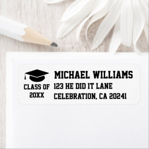 2024 Graduation Personalized Grad Return Address