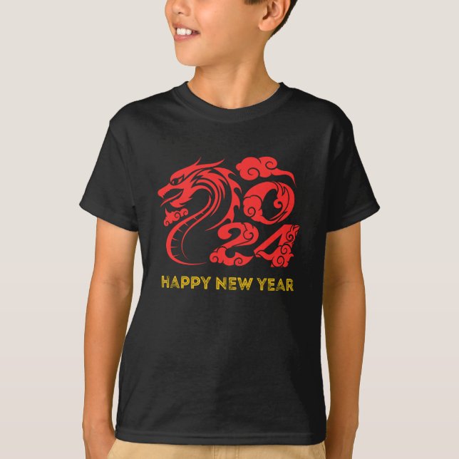 2024 Happy New Year T-Shirt (Front)