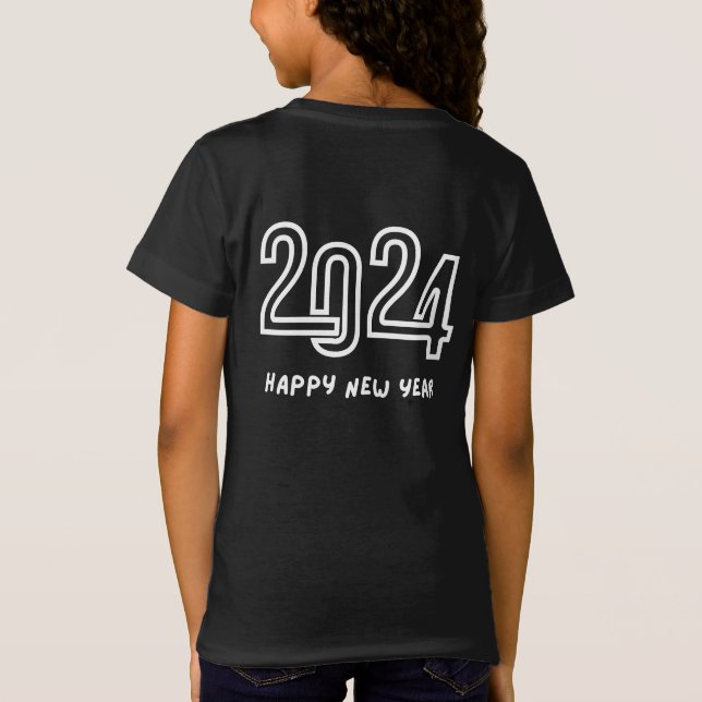 2024 Happy New Year T-Shirt (Back)