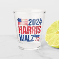 2024 Harris Walz Democrat Donkey Election