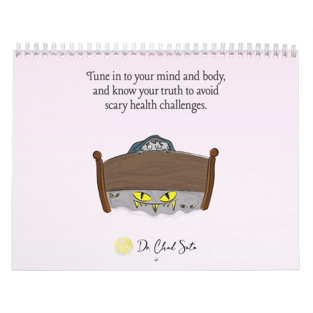 2024 Infinite Body Awareness Calendar by Chad Sato (Cover)