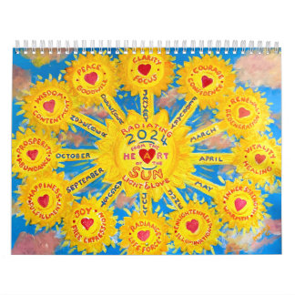 2024 Inspirational Calendar of Original Artwork